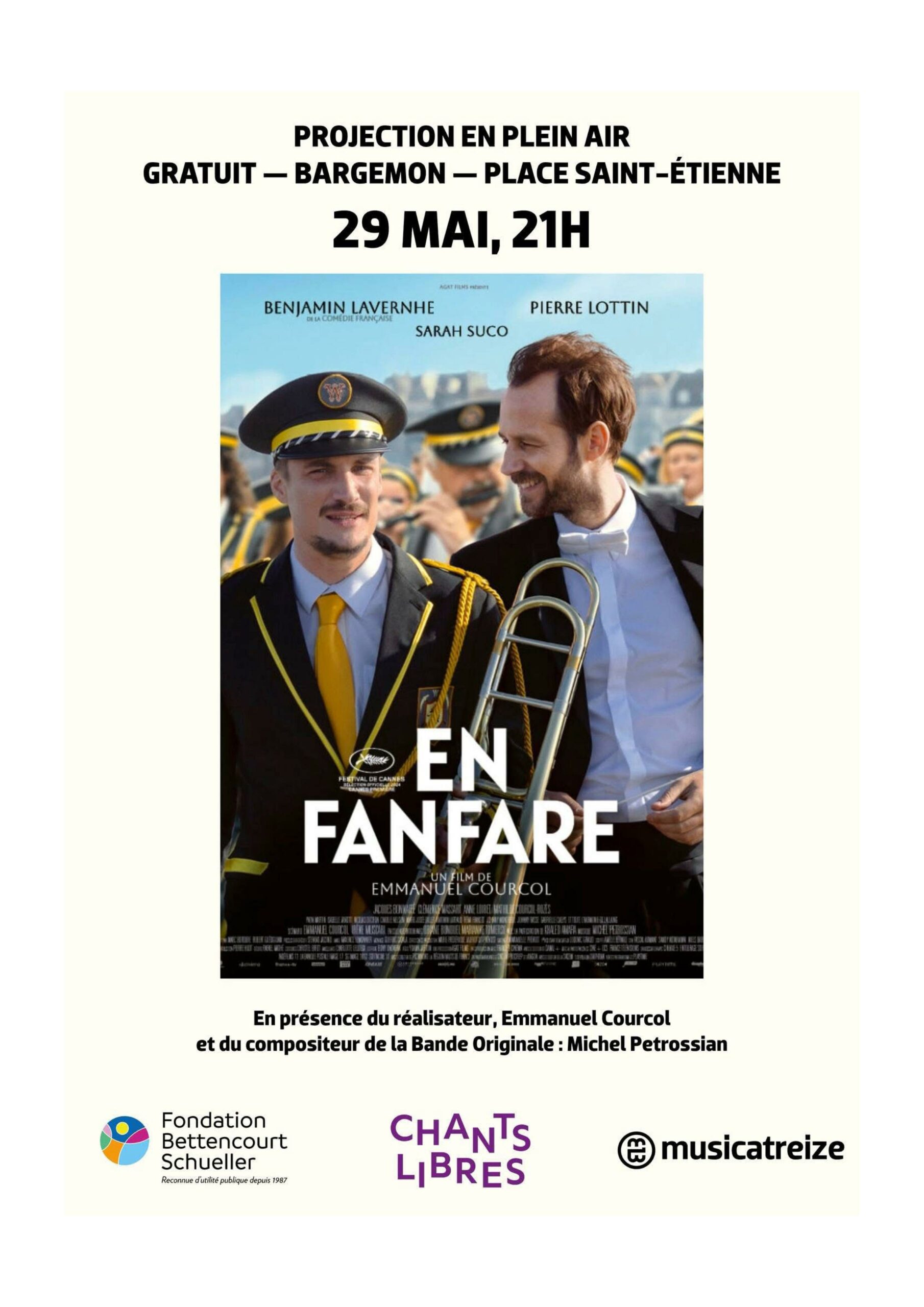 affiche En fanfare